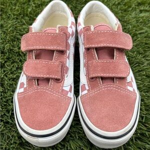 Vans Kids Sneakers in Pink and White